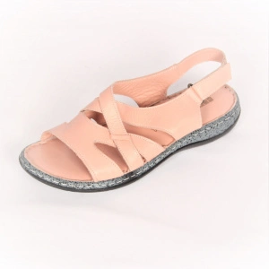 Sandale pentru femei Green Foot 812, culoarea roz pudra