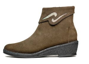 Botine dama piele naturala, Johnny-3006-maro