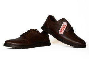 Pantofi barbati piele, maro, OTTER- 576