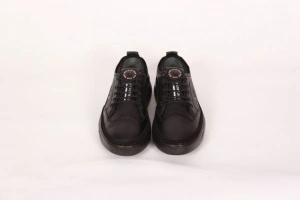 Pantofi barbati piele naturala, Gitanos 202 - negru - Img 3