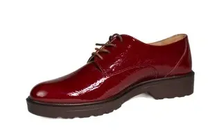 Pantofi damă Peter Shoes - vișiniu - Img 3