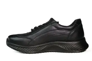 Pantofi dama, piele naturala, Berliner, negru -1128 - Img 2