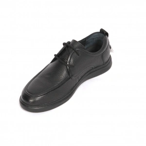 Pantofi pentru barbati Otter, piele naturala, negru - 64 - Img 2