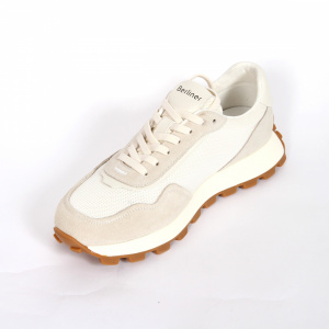 Pantofi sport barbati , piele naturala,Berliner-68023- alb - Img 3