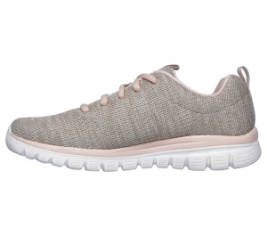 Pantofi sport dama, Skechers, bej - Img 5