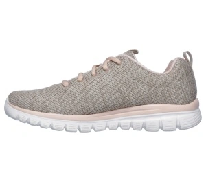Pantofi sport dama, Skechers, bej - Img 5