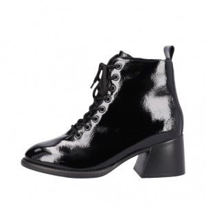 Ghete femei Rieker-79302-negru lac