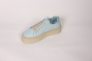 Pantof casual pentru femei, Green Foot, 661, culoarea albastra - Img 2