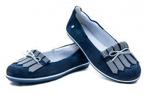 Pantofi copii Melania, piele naturala, blue -6056 - Img 4