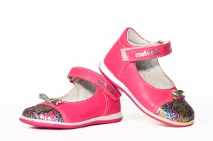 Pantofi copii, Melania, roz -0105
