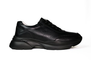 Pantofi dama, piele naturala, Angel Blue - AW2023-44-negru - Img 3