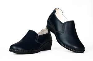 Pantofi dama, piele naturala, Angel blue, navy- JBS135