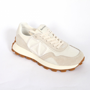 Pantofi sport barbati , piele naturala,Berliner-68023- alb