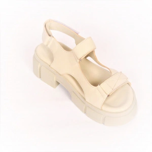 Sandale pentru femei Johan Scarpe 258, culoarea bej - Img 2
