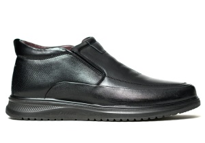 Ghete barbati piele naturala, Berliner-M1001-negru