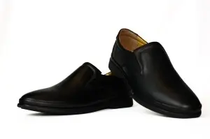 Pantofi barbati, piele naturala, Gitanos, negru - 8264 - Img 2