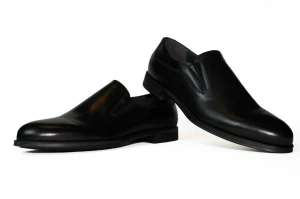 Pantofi barbati, piele naturala, Riva Mancini, negru -7019
