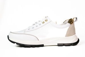 Pantofi dama sport, Angel Blue, piele naturala, alb - T5016 - Img 2
