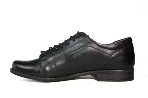 Pantofi femei piele naturală Nicolis 14238negru - Img 3