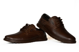 Pantofi piele barbati, Otter- 555-maro