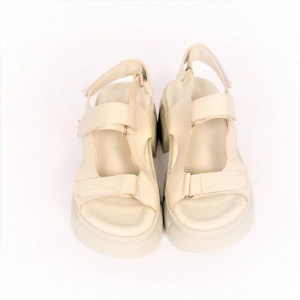 Sandale pentru femei Johan Scarpe 258, culoarea bej - Img 3