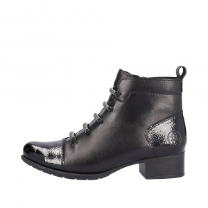 Botine femei Rieker-78655-negru