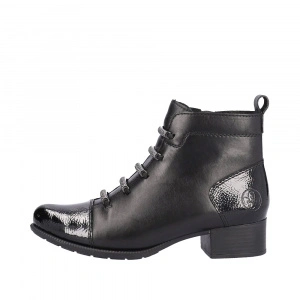 Botine femei Rieker-78655-negru