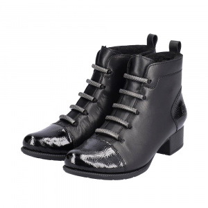 Botine femei Rieker-78655-negru - Img 2