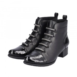 Botine femei Rieker-78655-negru - Img 2