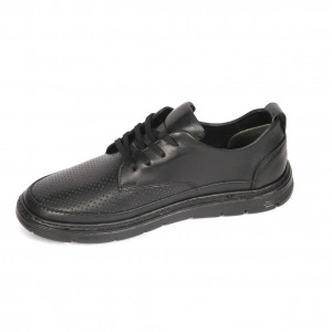 Pantofi barbati Gitanos, piele naturala, negru -K03 - Img 2