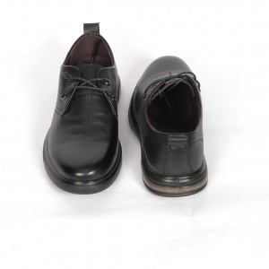 Pantofi barbati piele naturala, casual Berliner-88730-negru - Img 3