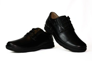 Pantofi barbati, piele naturala, Gitanos- 535-negru