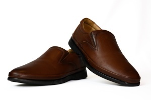 Pantofi barbati, piele naturala, Gitanos, maro - 8264 - Img 2