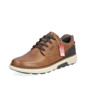 Pantofi barbati piele naturala Rieker- 3313-maro - Img 2