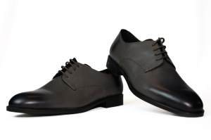 Pantofi barbati, piele naturala, Riva Mancini, gri- 7099