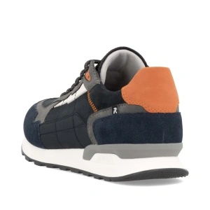 Pantofi barbati tip sport, piele naturala, Rieker - U0308 - Img 3