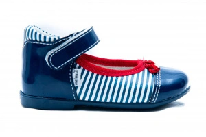 Pantofi copii Melania, piele naturala, bleu -1018 - Img 2