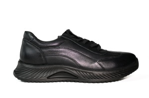 Pantofi dama, piele naturala, Berliner, negru -1128 - Img 3