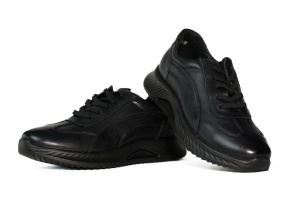 Pantofi dama, piele naturala, Berliner, negru -1128