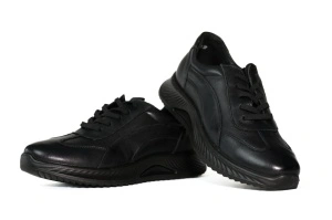 Pantofi dama, piele naturala, Berliner, negru -1128