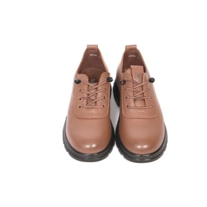 Pantofi dama, piele naturala, camel, Berliner- 2739803 - Img 2