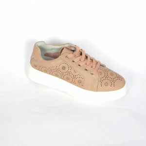 Pantofi sport dama, de vara, piele naturala, roz, Berliner - KD87983