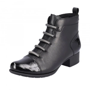 Botine femei Rieker-78655-negru - Img 3