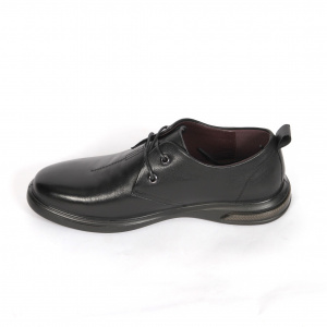 Pantofi barbati piele naturala, casual Berliner-88730-negru - Img 4