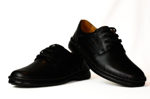 Pantofi barbati, piele naturala, Gitanos, negru- 222