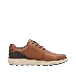 Pantofi barbati piele naturala Rieker- 3313-maro - Img 3
