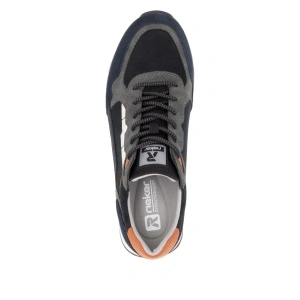Pantofi barbati tip sport, piele naturala, Rieker - U0308 - Img 4