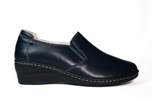 Pantofi dama, piele naturala, Angel blue, navy- JBS135 - Img 3
