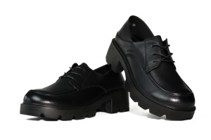 Pantofi dama, piele naturala, Berliner -231116-negru