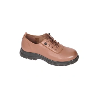 Pantofi dama, piele naturala, camel, Berliner- 2739803 - Img 3